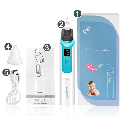 BreatheEase - Adjustable Suction Baby Nose Cleaner