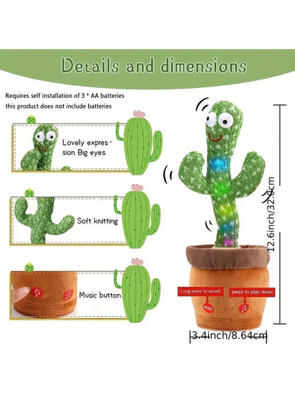 1pc-Dancing Talking Cactus - VITALS Demo Store