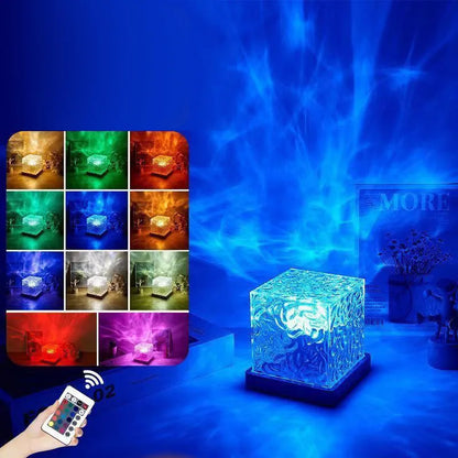 Water ripple atmosphere lamp - Chargingtouch16color - VITALS Demo Store