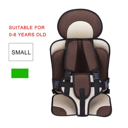 Adjustable Child Car Seat Mat | 6 Months - 12 Years - coffee small - VITALS Demo Store