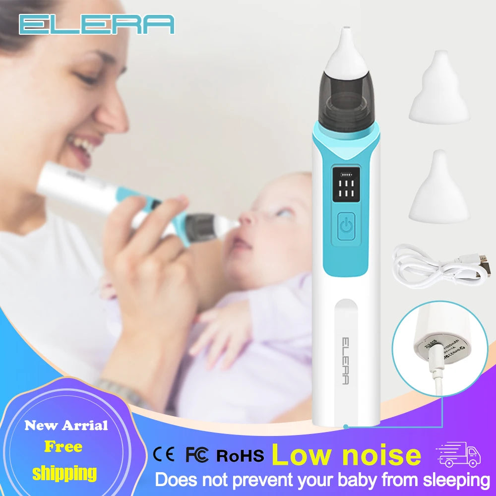 BreatheEase - Adjustable Suction Baby Nose Cleaner